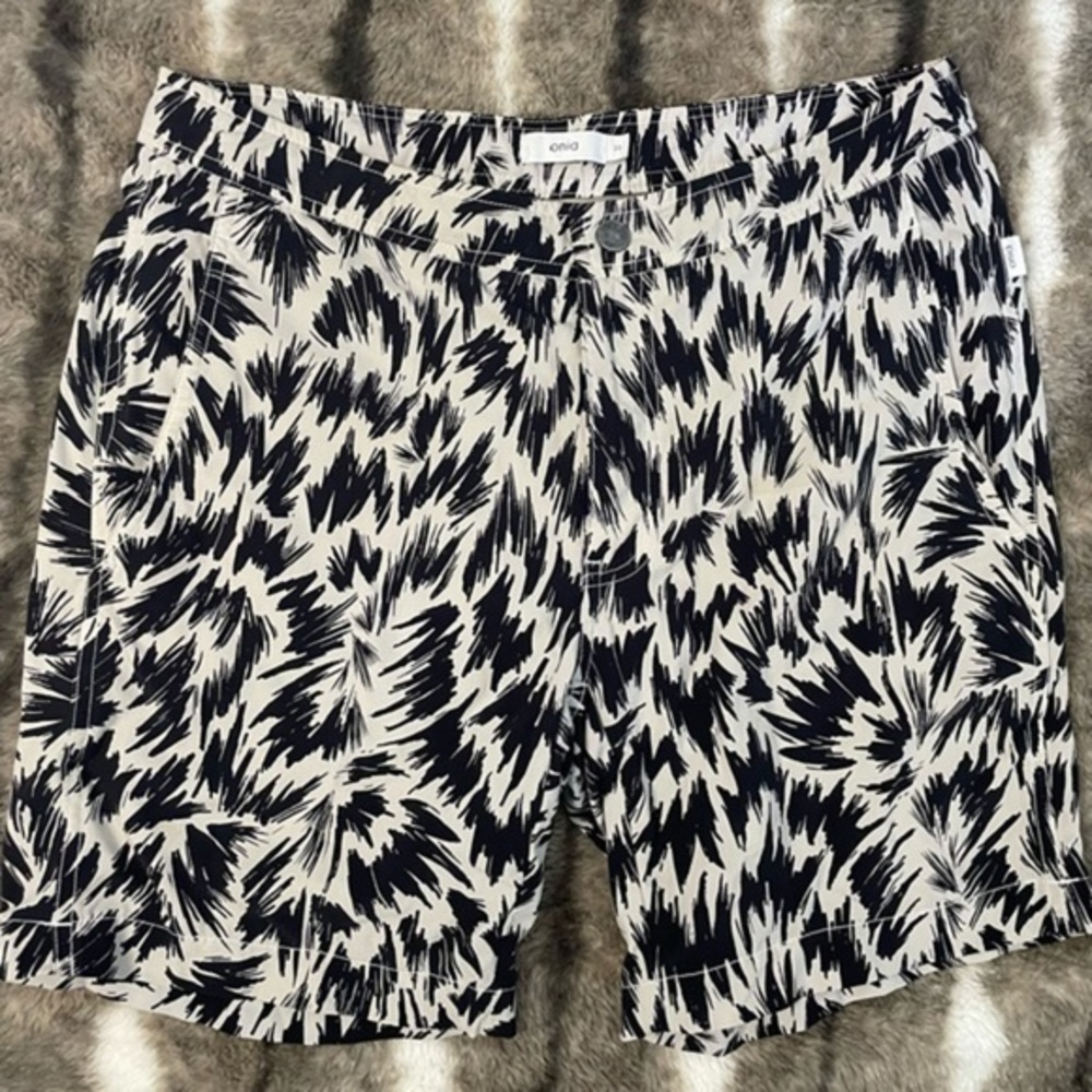 Onia black/white swimsuit. Size 30
